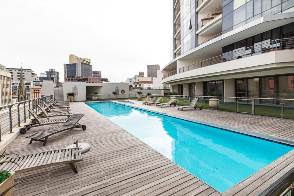 Mandela Rhodes Place Lobby and Rooftop