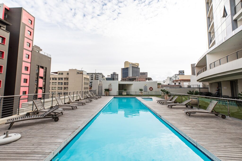 Mandela Rhodes Place Lobby and Rooftop
